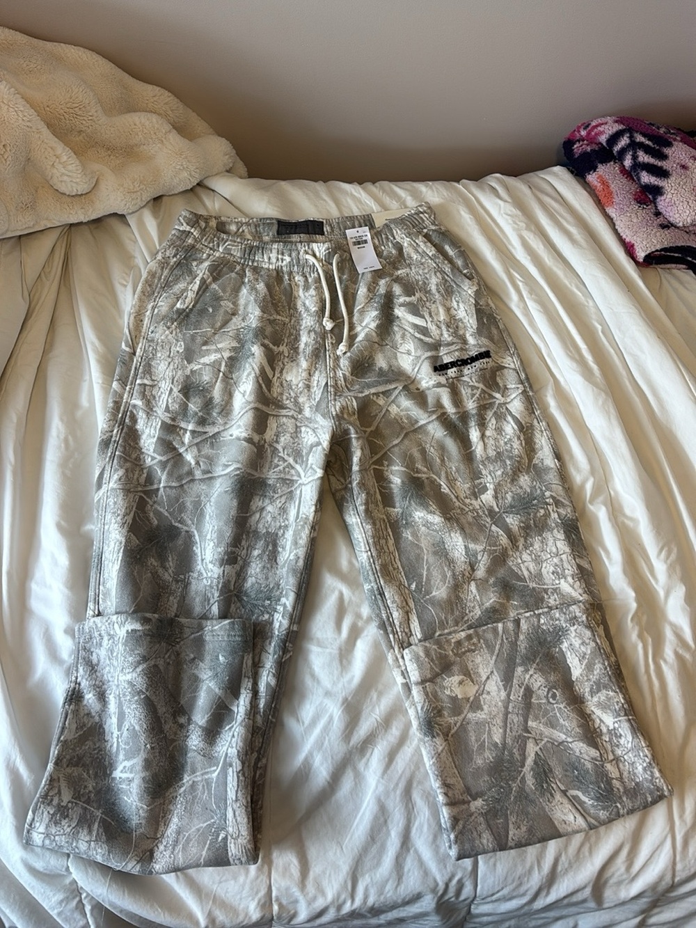 Abercrombie & Fitch Taupe Camouflage Joggers